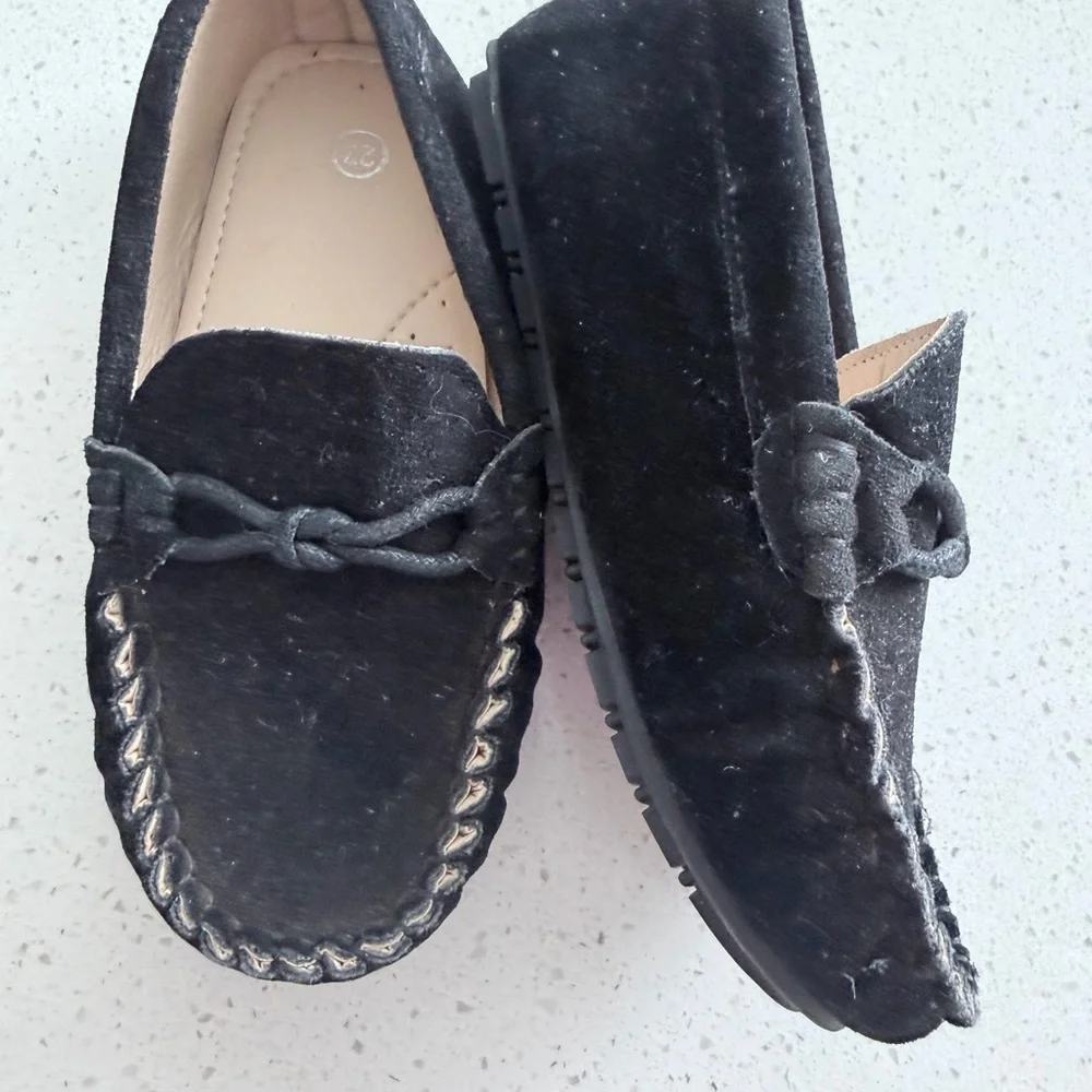 Kids Black Moccasin and Sneaker Set - Stylish Everyday Shoes